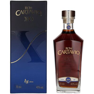 Ron Cartavio XO 18 Años Solera 40% Vol. 0,7l en boîte cadeau - Publicité Ron Cartavio XO 18 Años Solera 40% Vol. 0,7l en boîte cadeau - Publicité