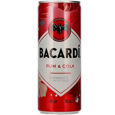 Bacardí 25cl Mixers - Boissons gazeuses & Mixers - Publicité Bacardí 25cl Mixers - Boissons gazeuses & Mixers - Publicité