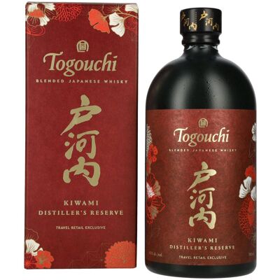 Whisky Togouchi Togouchi KIWAMI Distiller's Reserve Japanese Blended Whisky 40% Vol. 0,7l en boîte cadeau - Publicité Whisky Togouchi Togouchi KIWAMI Distiller's Reserve Japanese Blended Whisky 40% Vol. 0,7l en boîte cadeau - Publicité
