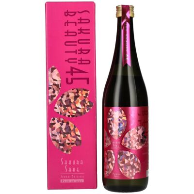 Ozeki Junmai Daiginjo Sakura Beauty 45 15,5% Vol. 0,72l en boîte cadeau - Publicité Ozeki Junmai Daiginjo Sakura Beauty 45 15,5% Vol. 0,72l en boîte cadeau - Publicité