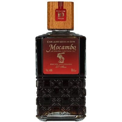 Rhum Mocambo Mocambo Premium 10 Years Solera Limitada EDICIÓN ANIVERSARIO 40% Vol. 0,7l - Publicité Rhum Mocambo Mocambo Premium 10 Years Solera Limitada EDICIÓN ANIVERSARIO 40% Vol. 0,7l - Publicité
