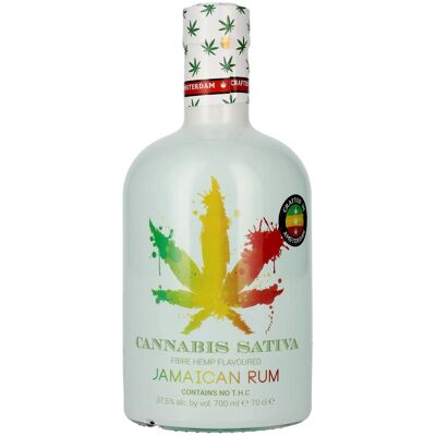Rhum Jamaïcain Saveur Chanvre Fibre Cannabis Sativa - Spiritueux - Publicité Rhum Jamaïcain Saveur Chanvre Fibre Cannabis Sativa - Spiritueux - Publicité