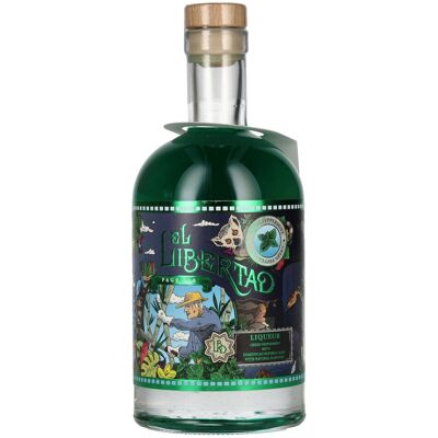 El Libertad Page 250 Peppermint Spirit Drink 25% Vol. 0,7l - Publicité El Libertad Page 250 Peppermint Spirit Drink 25% Vol. 0,7l - Publicité