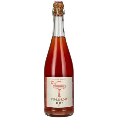 Sorre Cidre-Rosé 3% Vol. 0,75l - Publicité Sorre Cidre-Rosé 3% Vol. 0,75l - Publicité