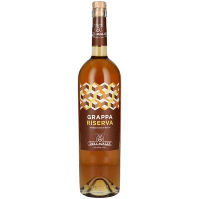 Grappa Dellavalle Dellavalle GRAPPA RISERVA 38% Vol. 1,5l - Publicité Grappa Dellavalle Dellavalle GRAPPA RISERVA 38% Vol. 1,5l - Publicité