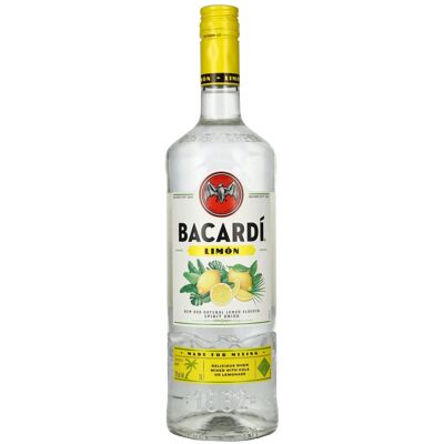 Bacardi LIMÓN Rum With Natural Flavors 27% Vol. 1l - Publicité Bacardi LIMÓN Rum With Natural Flavors 27% Vol. 1l - Publicité