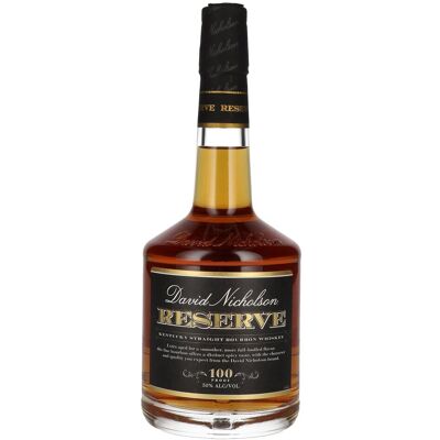 David Nicholson Bourbon David Nicholson RESERVE Kentucky Straight Bourbon Whiskey 50% Vol. 0,7l - Publicité David Nicholson Bourbon David Nicholson RESERVE Kentucky Straight Bourbon Whiskey 50% Vol. 0,7l - Publicité