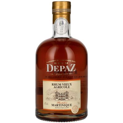 Depaz Vieux VSOP 0,7l 45% - Publicité Depaz Vieux VSOP 0,7l 45% - Publicité
