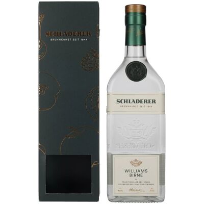 Schladerer Williams Birne 40% Vol. - Eau-de-vie de poire - Publicité Schladerer Williams Birne 40% Vol. - Eau-de-vie de poire - Publicité