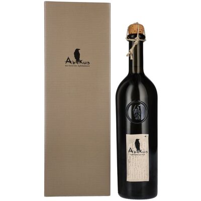 Der Abakus Apfelbrand Gravensteiner 2022 39,5% Vol. 0,7l en boîte cadeau - Publicité Der Abakus Apfelbrand Gravensteiner 2022 39,5% Vol. 0,7l en boîte cadeau - Publicité