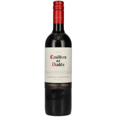 Concha y Toro Casillero del Diablo CABERNET SAUVIGNON Reserva 2023 12,5% Vol. 0,75l - Publicité Concha y Toro Casillero del Diablo CABERNET SAUVIGNON Reserva 2023 12,5% Vol. 0,75l - Publicité