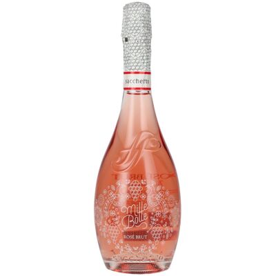 Sacchetto Mille Bolle Spumante Brut Rosé - Vin Mousseux - Publicité Sacchetto Mille Bolle Spumante Brut Rosé - Vin Mousseux - Publicité