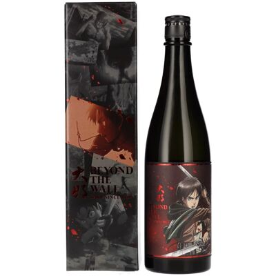 Beyond the Wall Sake x Attack on Titan Attack on Titan x Beyond the Wall EREN Model Japanese Sake 15% Vol. 0,72l en boîte cadeau - Publicité Beyond the Wall Sake x Attack on Titan Attack on Titan x Beyond the Wall EREN Model Japanese Sake 15% Vol. 0,72l en boîte cadeau - Publicité