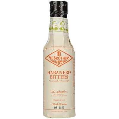 Fee Brothers Habanero Bitters 7% Vol. 0,15l - Publicité Fee Brothers Habanero Bitters 7% Vol. 0,15l - Publicité