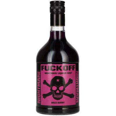 FUCKOFF Nightmare Liqueur Mûre - 700ml - 15% - Spirit Sombre - Publicité FUCKOFF Nightmare Liqueur Mûre - 700ml - 15% - Spirit Sombre - Publicité