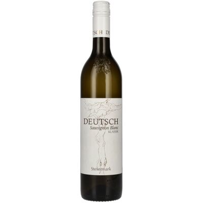 Weinhof Deutsch - Sauvignon Blanc - Jaune pâle - Vin blanc - Publicité Weinhof Deutsch - Sauvignon Blanc - Jaune pâle - Vin blanc - Publicité
