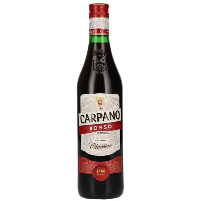 Vermouth Carpano Classico Rosso - Italien, 16% Alc., 0,75L - Publicité Vermouth Carpano Classico Rosso - Italien, 16% Alc., 0,75L - Publicité