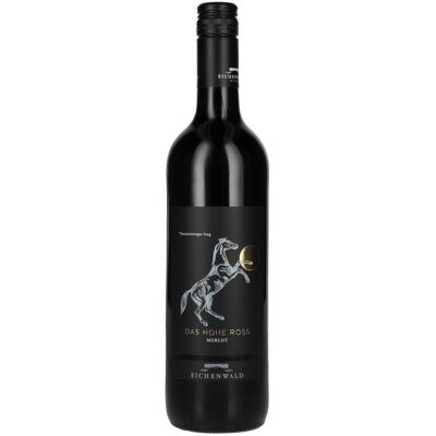Eichenwald Weine Eichenwald DAS HOHE ROSS Merlot 2023 13,5% Vol. 0,75l - Publicité Eichenwald Weine Eichenwald DAS HOHE ROSS Merlot 2023 13,5% Vol. 0,75l - Publicité