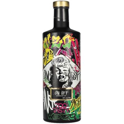 Too Tasty ON-OFF Gin 42% Vol. 0,7l - Publicité Too Tasty ON-OFF Gin 42% Vol. 0,7l - Publicité