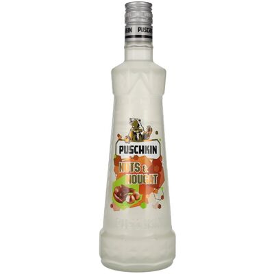 Liqueur Noisette & Nougat Puschkin - Spiritueux - Publicité Liqueur Noisette & Nougat Puschkin - Spiritueux - Publicité