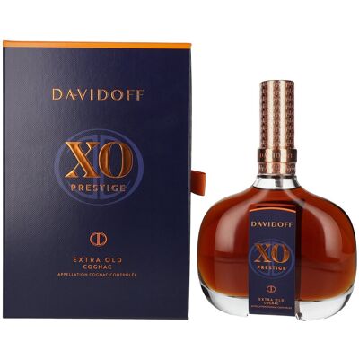 Davidoff Cognac Davidoff XO Prestige Extra Old Cognac 40% Vol. 0,7l en boîte cadeau - Publicité Davidoff Cognac Davidoff XO Prestige Extra Old Cognac 40% Vol. 0,7l en boîte cadeau - Publicité