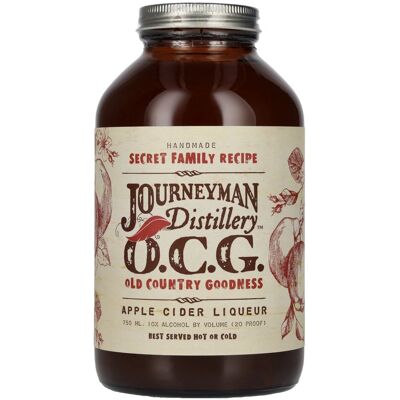 Journeyman Distillery O.C.G. Apple Cider Liqueur 10% Vol. 0,75l - Publicité Journeyman Distillery O.C.G. Apple Cider Liqueur 10% Vol. 0,75l - Publicité