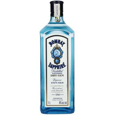 Bombay Sapphire London Dry Gin - 40% Vol. 1l - Publicité Bombay Sapphire London Dry Gin - 40% Vol. 1l - Publicité