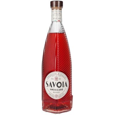 Savoia Americano Rosso Amaro Dolce 18,6% Vol. 0,5l - Publicité Savoia Americano Rosso Amaro Dolce 18,6% Vol. 0,5l - Publicité