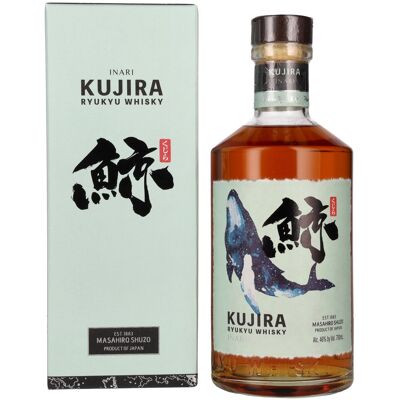 Kujira Ryukyu Whisky Kujira INARI Ryukyu Whisky 46% Vol. 0,7l en boîte cadeau - Publicité Kujira Ryukyu Whisky Kujira INARI Ryukyu Whisky 46% Vol. 0,7l en boîte cadeau - Publicité