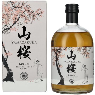 Yamazakura Kuyuri Peated Blended Whisky 46% Vol. 0,7l en boîte cadeau - Publicité Yamazakura Kuyuri Peated Blended Whisky 46% Vol. 0,7l en boîte cadeau - Publicité