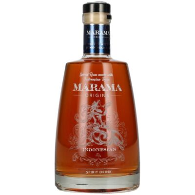 Rhum Marama Marama ORIGINS Indonesian Spiced Rum 40% Vol. 0,7l - Publicité Rhum Marama Marama ORIGINS Indonesian Spiced Rum 40% Vol. 0,7l - Publicité