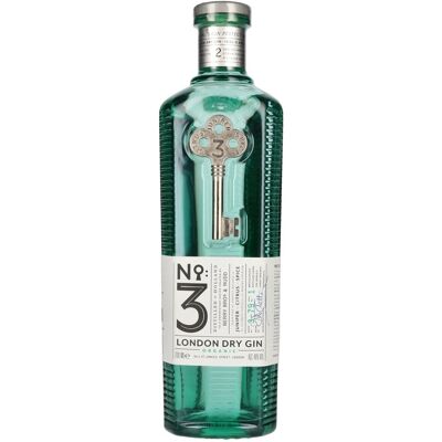 No. 3 London Dry Gin Organic 46% Vol. 0,7l - Publicité No. 3 London Dry Gin Organic 46% Vol. 0,7l - Publicité