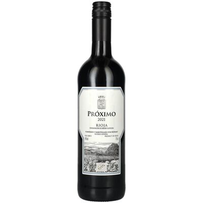 Marqués de Riscal Próximo Rioja DOC 2021 14% Vol. 0,75l - Publicité Marqués de Riscal Próximo Rioja DOC 2021 14% Vol. 0,75l - Publicité