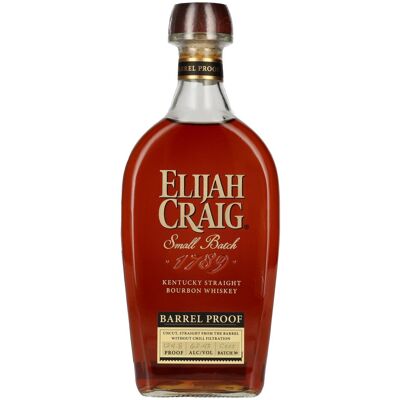Elijah Craig - 12YO Barrel Proof A120 - Bourbon Whisky - Publicité Elijah Craig - 12YO Barrel Proof A120 - Bourbon Whisky - Publicité