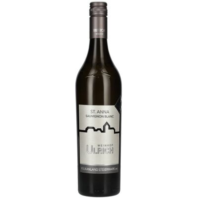 Weinhof Ulrich ST. ANNA Sauvignon Blanc Vulkanland Steiermark DAC 2023 12,5% Vol. 0,75l - Publicité Weinhof Ulrich ST. ANNA Sauvignon Blanc Vulkanland Steiermark DAC 2023 12,5% Vol. 0,75l - Publicité