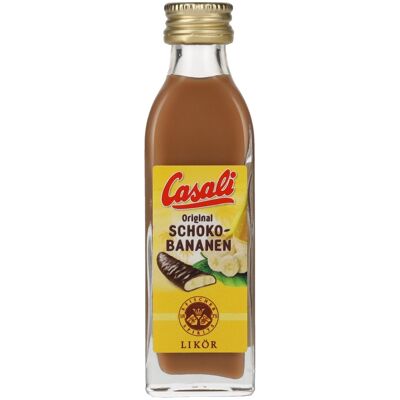 Crème de Banane et Chocolat Casali - Fruits & Richeur - Liqueur - Publicité Crème de Banane et Chocolat Casali - Fruits & Richeur - Liqueur - Publicité