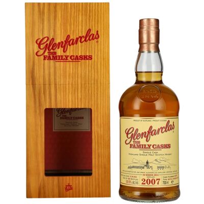 Glenfarclas THE FAMILY CASKS Single Cask SUMMER 2024 Refill Sherry Butt #2670 2007 59,9% Vol. 0,7l in Holzkiste - Publicité Glenfarclas THE FAMILY CASKS Single Cask SUMMER 2024 Refill Sherry Butt #2670 2007 59,9% Vol. 0,7l in Holzkiste - Publicité