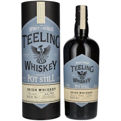 Teeling Single Pot Still Coffret Cadeau 46% 0,7l - Publicité Teeling Single Pot Still Coffret Cadeau 46% 0,7l - Publicité