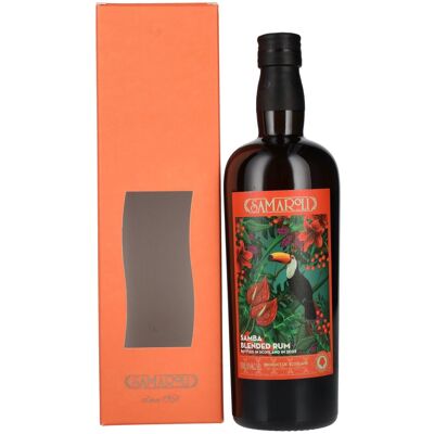 Samaroli Samba Blended Rum 2023 50% Vol. 0,7l en boîte cadeau - Publicité Samaroli Samba Blended Rum 2023 50% Vol. 0,7l en boîte cadeau - Publicité