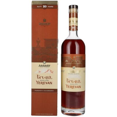 Cognac Ararat Yerevan 10 Ans - Collection Exclusive - Publicité Cognac Ararat Yerevan 10 Ans - Collection Exclusive - Publicité
