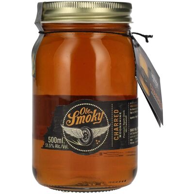 Ole Smoky Moonshine Ole Smoky Tennessee Moonshine CHARRED 51,5% Vol. 0,5l - Publicité Ole Smoky Moonshine Ole Smoky Tennessee Moonshine CHARRED 51,5% Vol. 0,5l - Publicité
