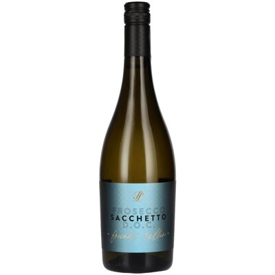 Sacchetto Prosecco Vino Frizzante DOC 11% Vol. 0,75l - Publicité Sacchetto Prosecco Vino Frizzante DOC 11% Vol. 0,75l - Publicité