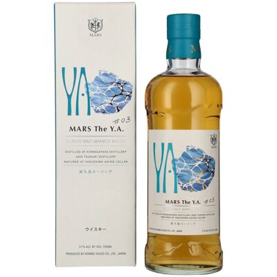 Mars Whisky Mars The Y.A. Blended Malt Japanese Whisky # 03 51% Vol. 0,7l en boîte cadeau - Publicité Mars Whisky Mars The Y.A. Blended Malt Japanese Whisky # 03 51% Vol. 0,7l en boîte cadeau - Publicité