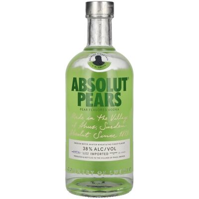 Absolut Pears - Vodka aromatisée suédoise - 70cl 38% - Publicité Absolut Pears - Vodka aromatisée suédoise - 70cl 38% - Publicité