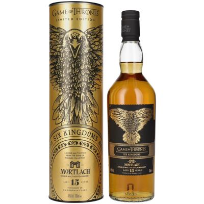 Whisky Mortlach 15 Ans Game of Thrones Six Kingdoms Édition Limitée - Publicité Whisky Mortlach 15 Ans Game of Thrones Six Kingdoms Édition Limitée - Publicité