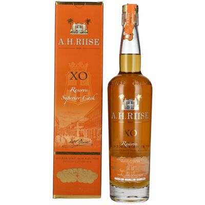 A.H. Riise X.O. Reserve Superior Cask Spirit Drink - Spiritueux - Publicité A.H. Riise X.O. Reserve Superior Cask Spirit Drink - Spiritueux - Publicité