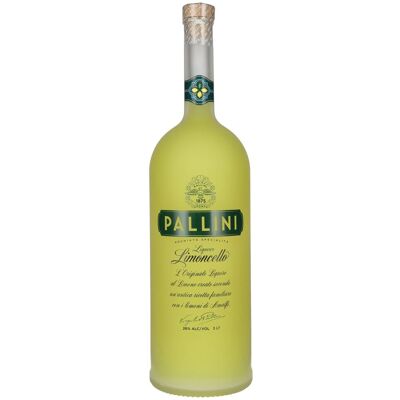 Pallini Limoncello Liqueur 26% Vol. 3l - Publicité Pallini Limoncello Liqueur 26% Vol. 3l - Publicité