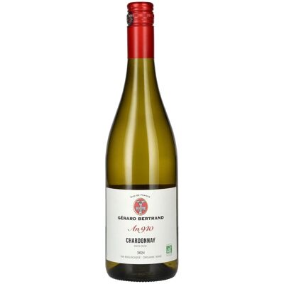 Gérard Bertrand Heritage Chardonnay 2023 - Vin - Publicité Gérard Bertrand Heritage Chardonnay 2023 - Vin - Publicité