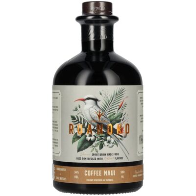 Ruanoko Coffee Maui Spirit Drink 34% Vol. 0,5l - Publicité Ruanoko Coffee Maui Spirit Drink 34% Vol. 0,5l - Publicité