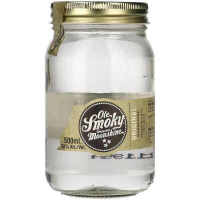 Ole Smoky Tennessee Moonshine Original 0,5l 50% - Publicité Ole Smoky Tennessee Moonshine Original 0,5l 50% - Publicité
